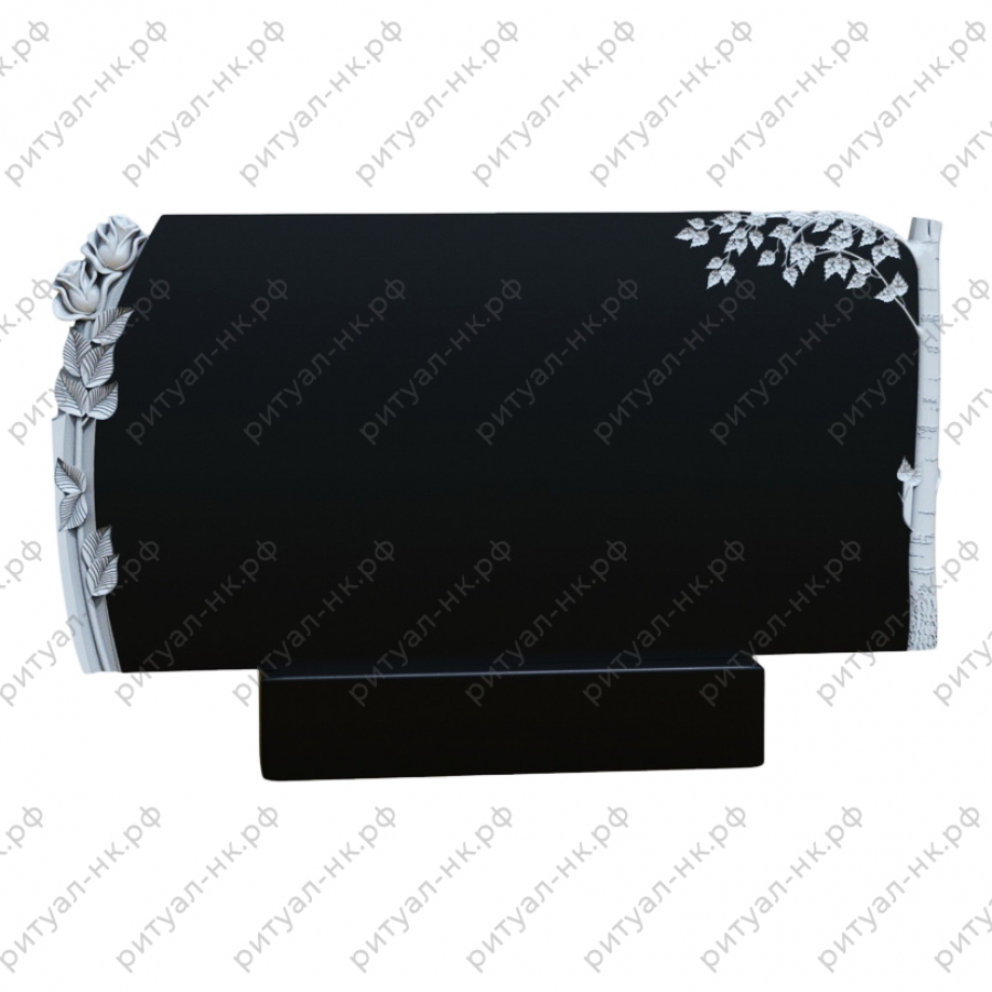 Резной памятник семейный № 114