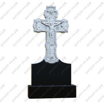 Резной памятник крест № 20