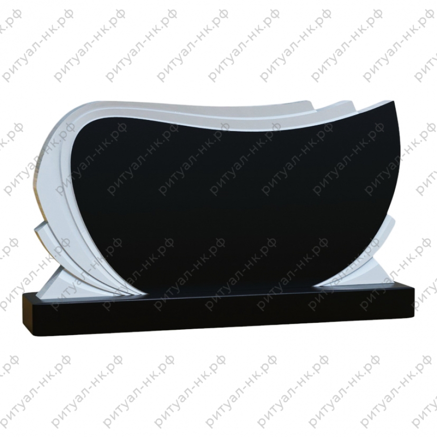 Резной памятник семейный № 40