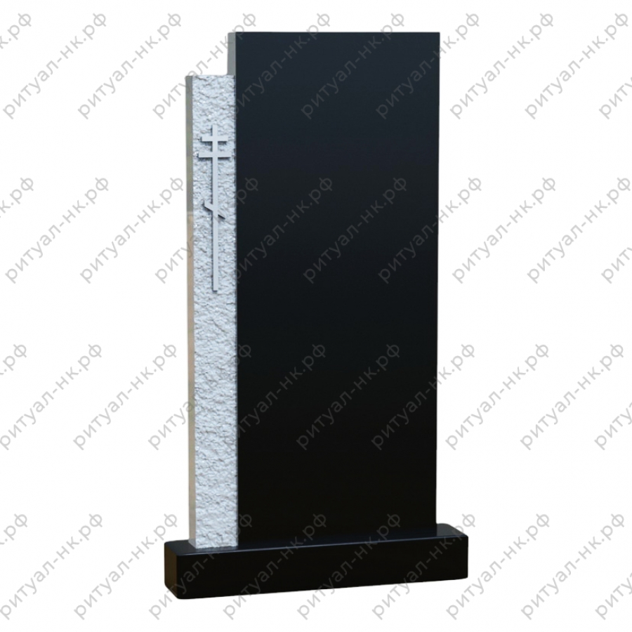 Резной памятник православный № 48