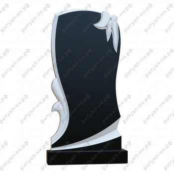 Резной памятник с пламенем № 11