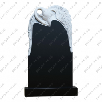Резной памятник с птицей № 38