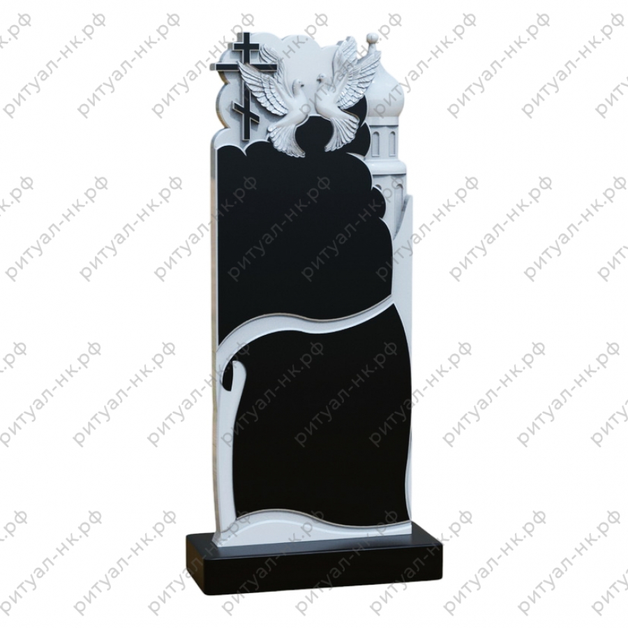 Резной памятник храмы № 9