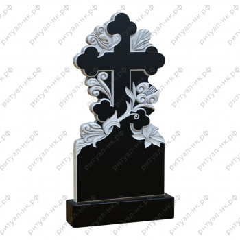 Резной памятник крест № 12