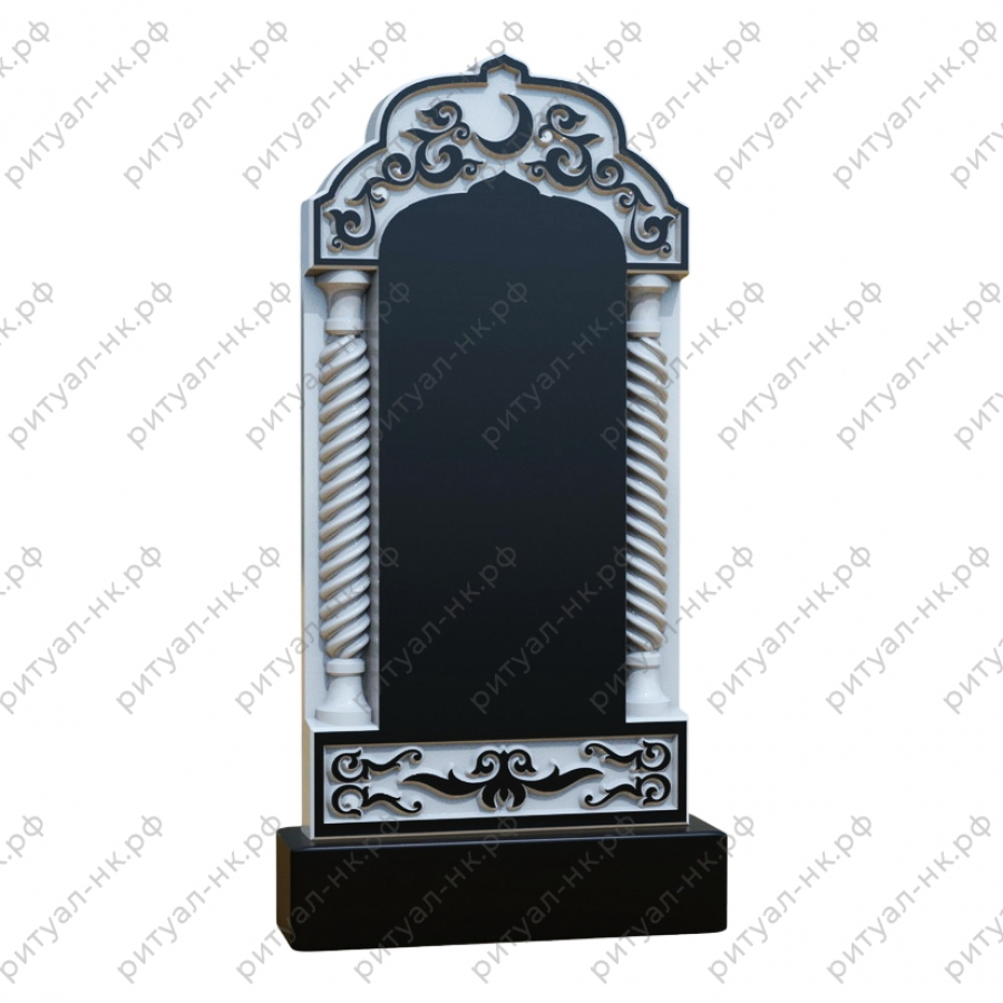 Резной памятник мусульманский № 29