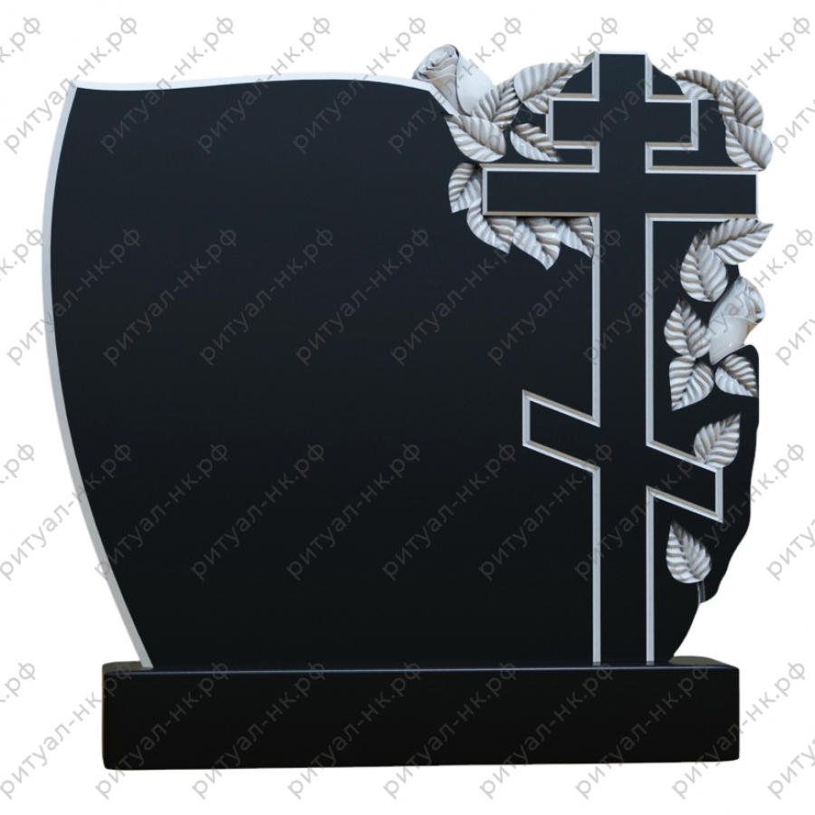 Резной памятник семейный № 81