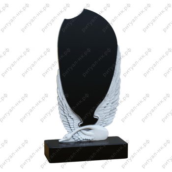 Резной памятник с птицей № 14