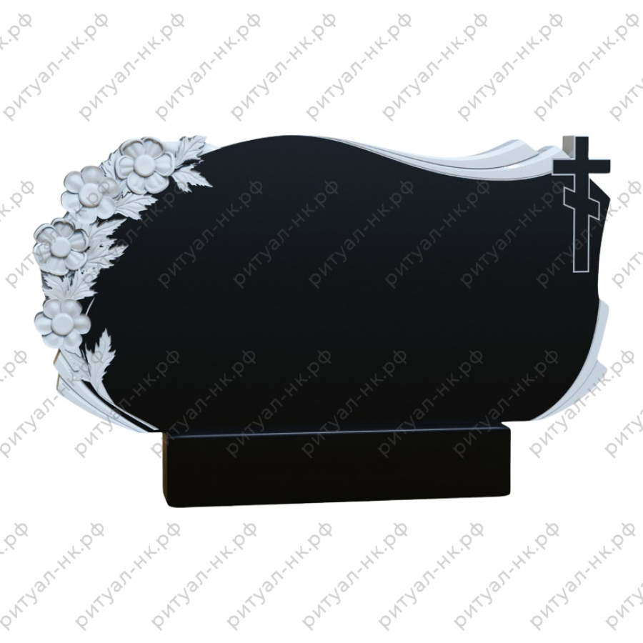 Резной памятник семейный № 111