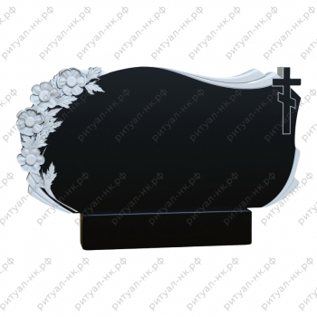 Резной памятник семейный № 111