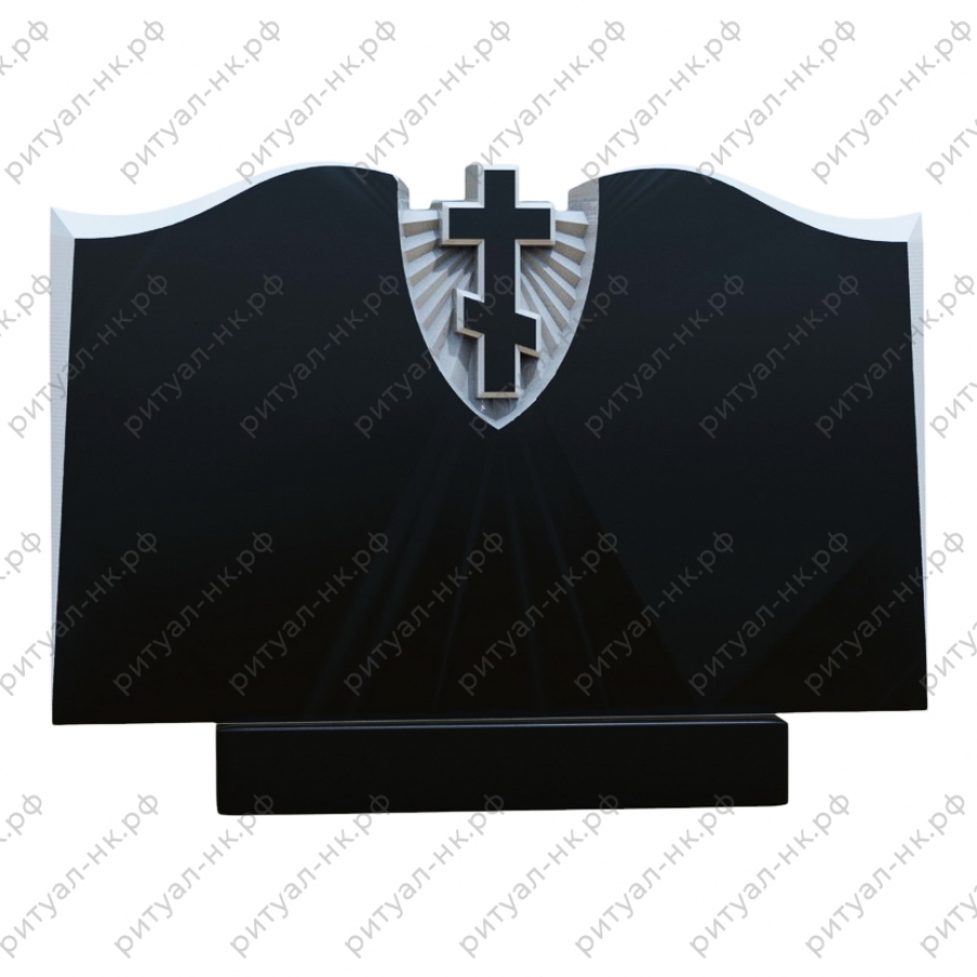 Резной памятник семейный № 83