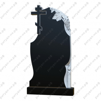 Резной памятник со свечой № 7