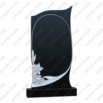 Резной памятник цветы № 146