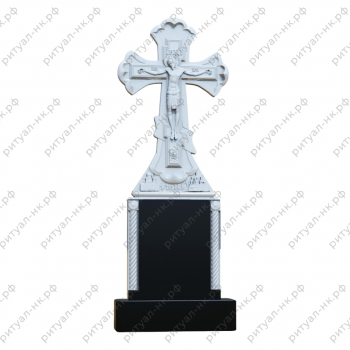 Резной памятник крест № 21