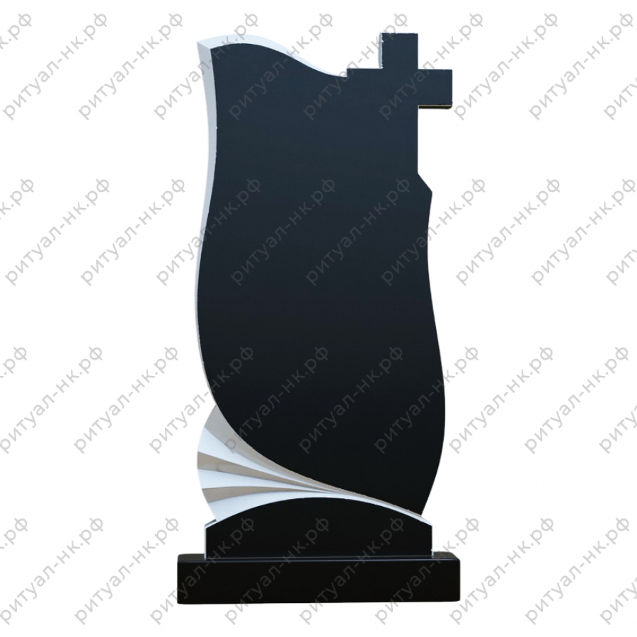 Резной памятник православный № 51