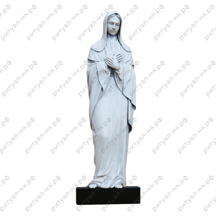 Резной памятник скорбящая № 25