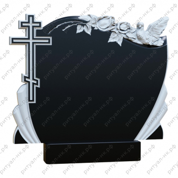 Резной памятник семейный № 89