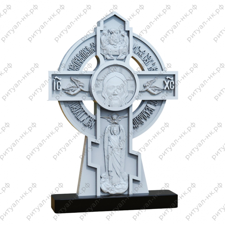 Резной памятник крест № 69