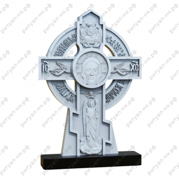 Резной памятник крест № 69