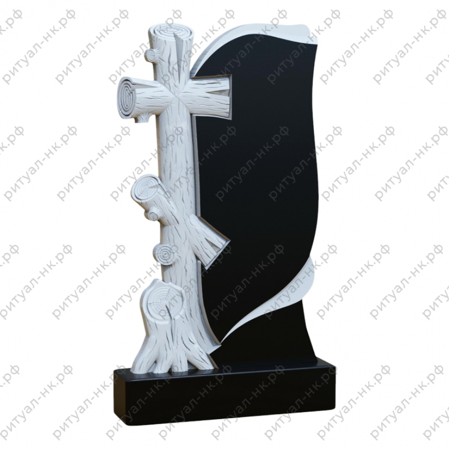 Резной памятник крест № 13