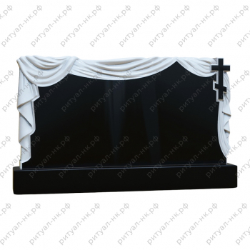 Резной памятник семейный № 50