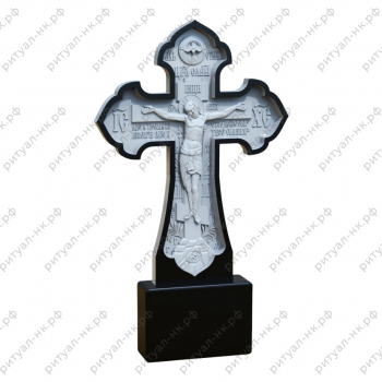 Резной памятник крест № 29