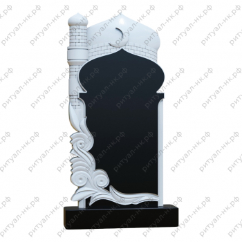 Резной памятник мусульманский № 17