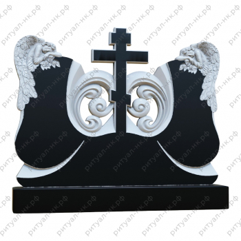 Резной памятник семейный № 61