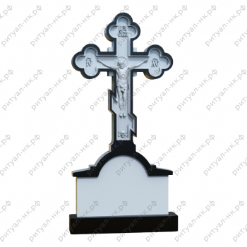 Резной памятник крест № 64