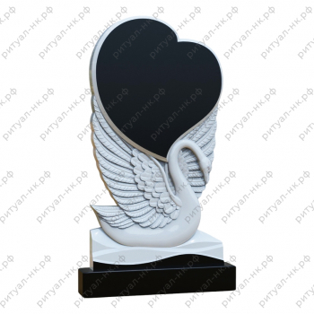 Резной памятник с птицей № 22