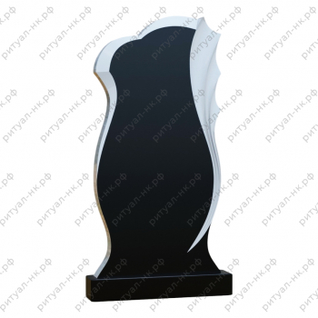 Резной памятник форма № 1