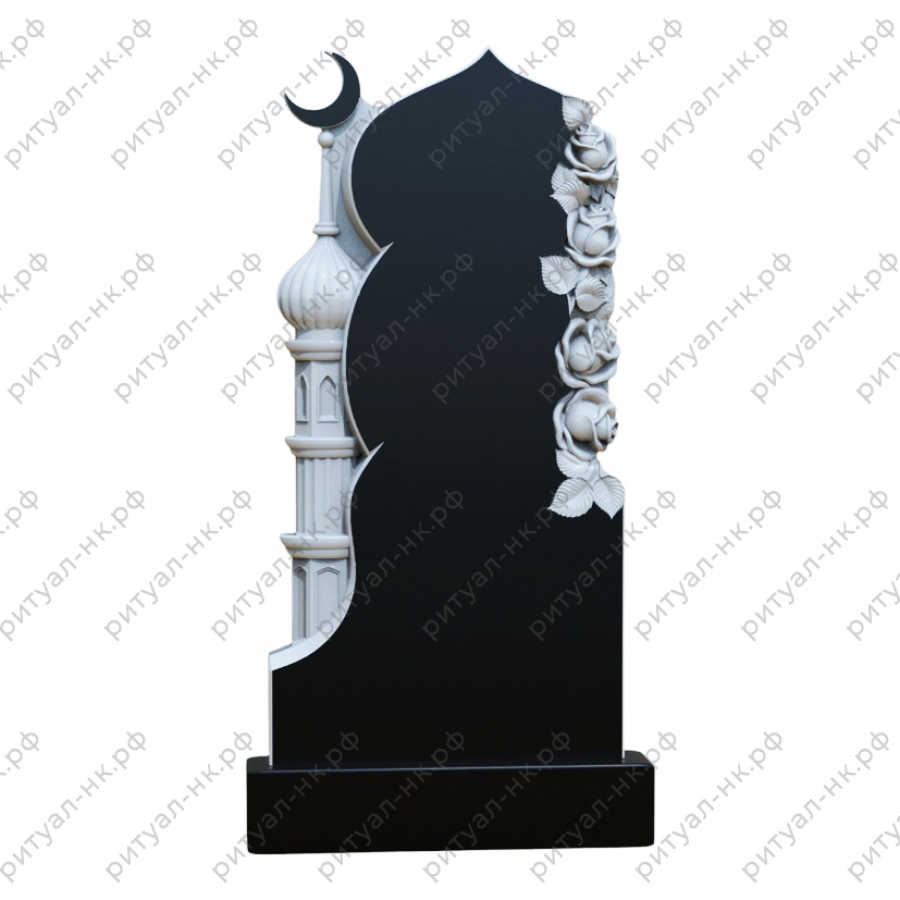 Резной памятник мусульманский № 30