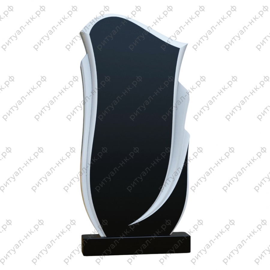 Резной памятник форма № 17