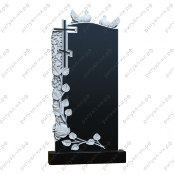 Резной памятник с птицей № 32