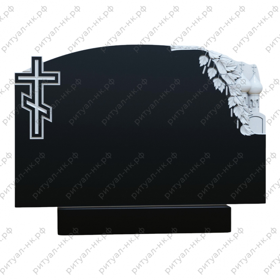 Резной памятник семейный № 68