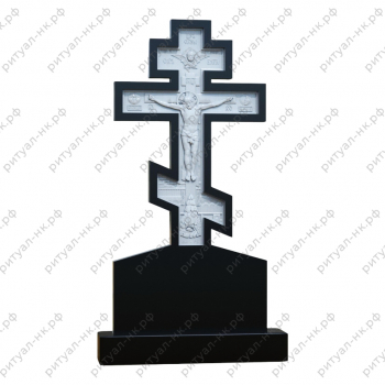 Резной памятник крест № 25