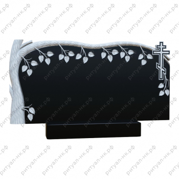 Резной памятник семейный № 87