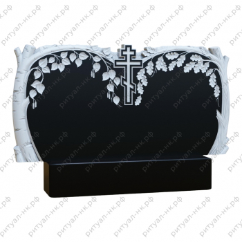 Резной памятник семейный № 104