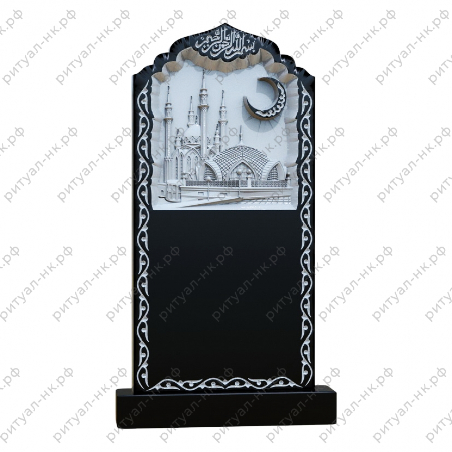 Резной памятник мусульманский № 8