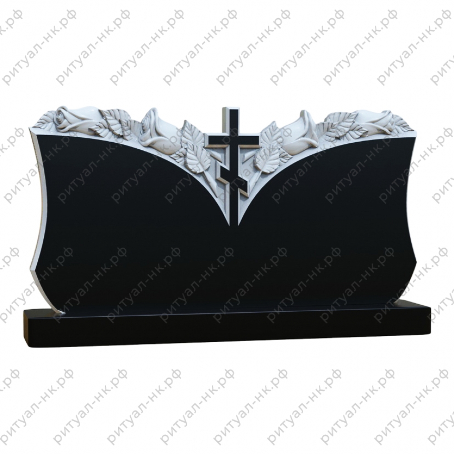 Резной памятник семейный № 76