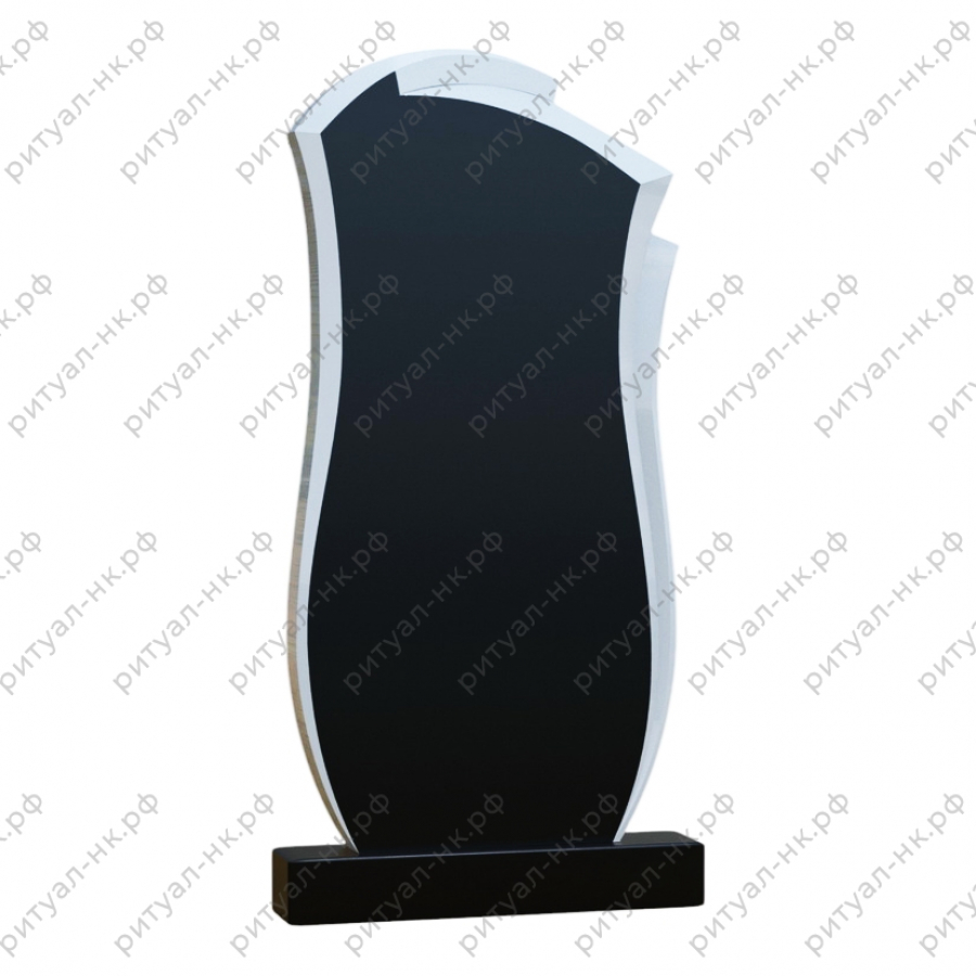 Резной памятник форма № 7