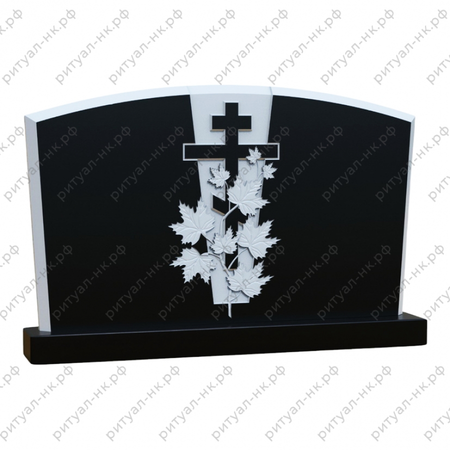 Резной памятник семейный № 63