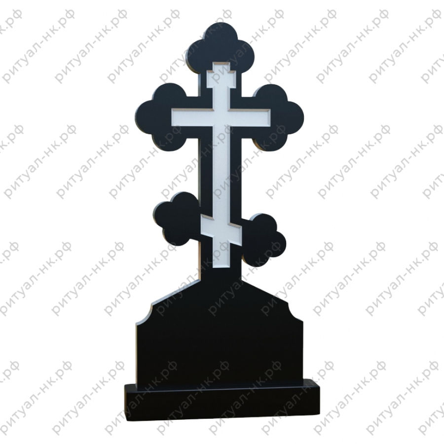 Резной памятник крест № 58