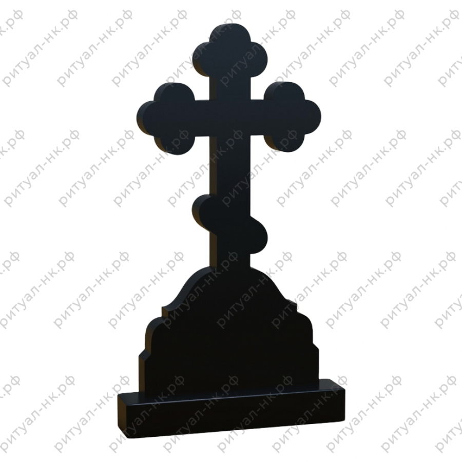Резной памятник крест № 6