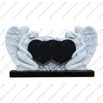 Резной памятник семейный № 77