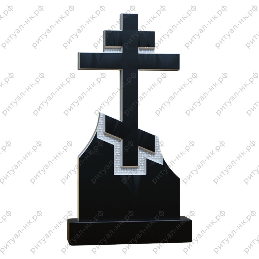 Резной памятник крест № 38