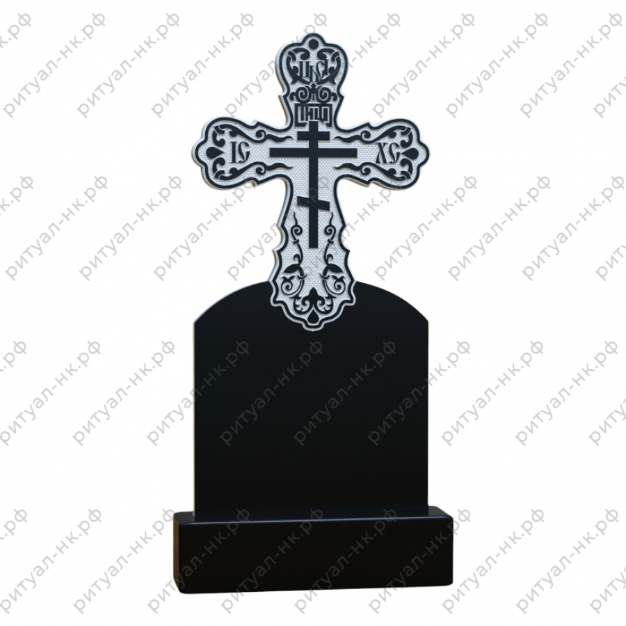 Резной памятник крест № 24