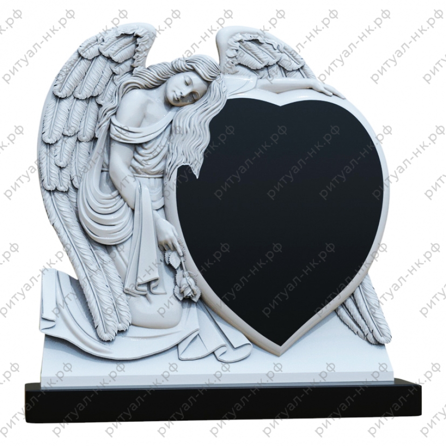 Резной памятник семейный № 67