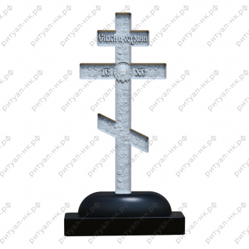 Резной памятник крест № 47