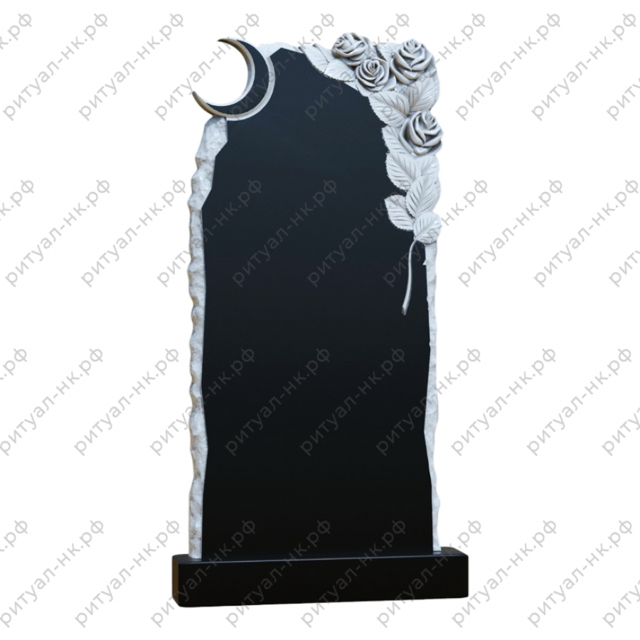 Резной памятник мусульманский № 19