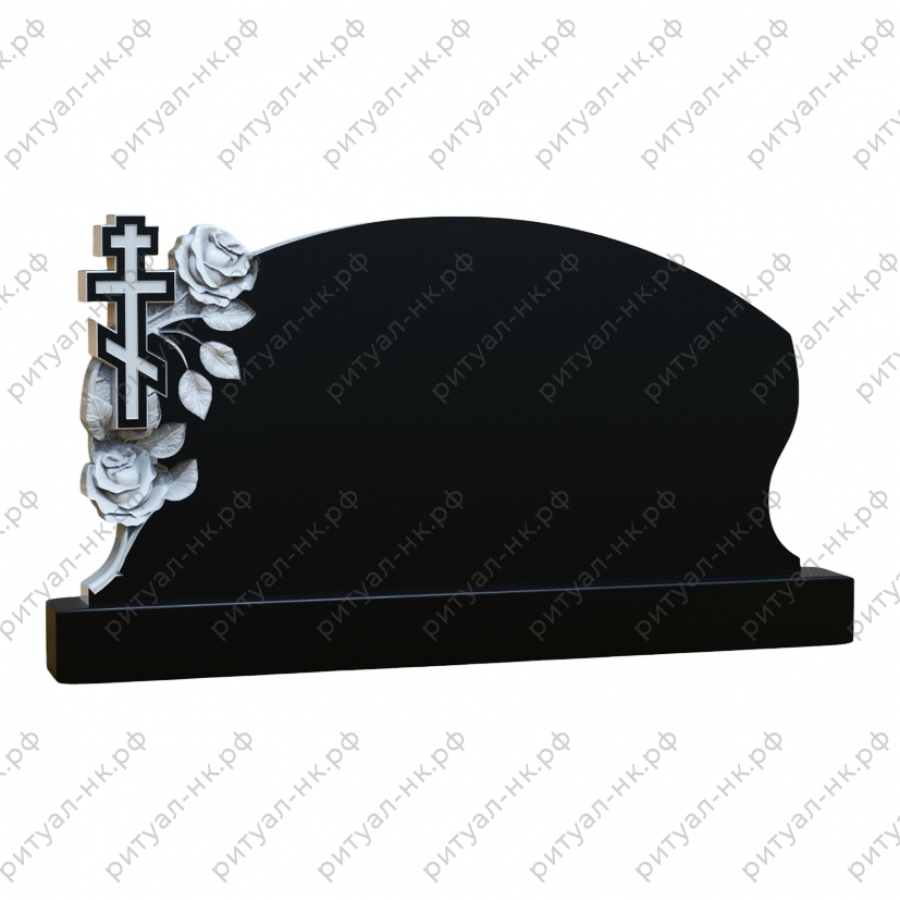 Резной памятник семейный № 60